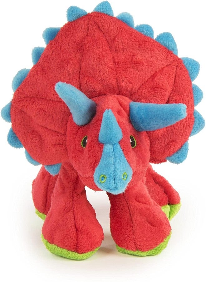 Nutra Pet Dinos Frills Dog Toy | Durable Plush Squeaky Toy with Chew Guard Technology™ | Tough, Soft & Interactive Play Toy for All Dog Breeds - Image 3
